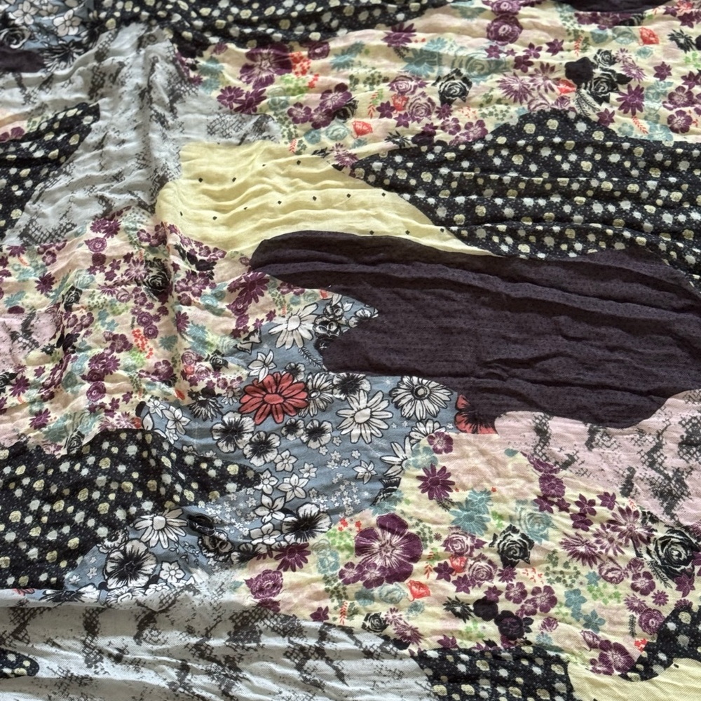 Zadig & Voltaire Dark Floral Fabric